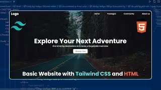 Install Tailwind CSS & Build a Basic Website with HTML (2024)