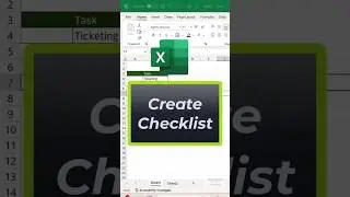 Create checklist in Excel #vikominstitute #excel #checklist