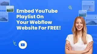 How to embed YouTube playlist on Webflow? #embed #youtube #playlist #weblow