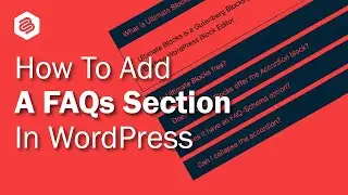 How to Add an FAQs Section in WordPress (Schema-Enabled)