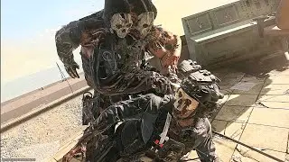 New Ghost Monster Skin (Alone) With Finishing Moves - Call Of Duty MW3 Finishers