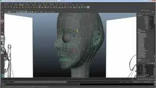 ART258: Part 1 -- Modeling human Head in Maya