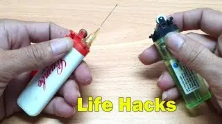 Simple and Fun Life Hack With Lighters - Life Hacks