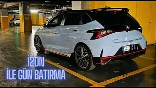 Hyundai İ20N ile Günbatımı I POV Sürüş