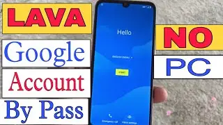 Lava Google account bypass without PC | lava frp bypass without pc | Lava without Gmail ID bypass