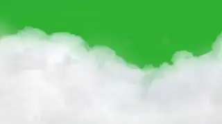 ОБЛАКА на ЗЕЛЕНОМ ФОНЕ ФУТАЖ / CLOUDS on GREEN SCREEN