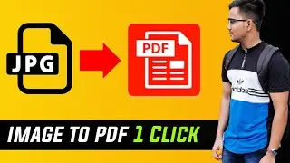 🔥 How To Convert  📸 Image To 📄 PDF File In Mobile | Convert JPG to PFD Easily With Your Mobile  📱