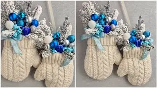 Instead of a Christmas Wreath for the Front Door, Make This Decor