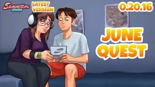 June Complete Quest (Full Walkthrough) - Summertime Saga 0.20.16 (Latest Version)