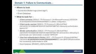 Troubleshooting VMware View