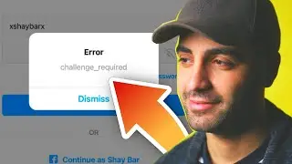 How to Solve Instagram Challenge required Login Error | Fix Instagram Challenge Required Error |