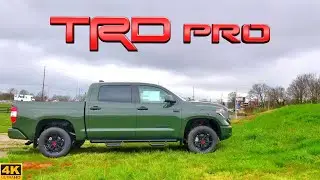 2020 Toyota Tundra TRD Pro // This Army Green BEAST is Ready for WAR!