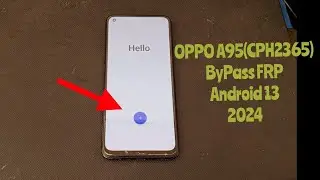 OPPO A95 FRP BYPASS (CPH2365) ANDROID 13 NO PC Latest security patch 100% working