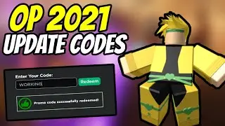 ALL *NEW* OP CODES  Roblox Your Bizarre Adventure