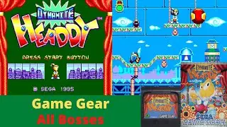 Dynamite Headdy Game Gear All Bosses