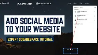 How to Add Your Social Media Profiles to a Squarespace Website