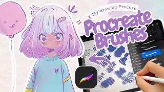 The Best Procreate Default Brushes ✨️🖌||My Favorite Picks Every Beginner Needs 🎨✨️