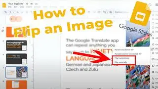 How to Flip an Image in Google Slides