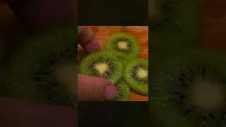 How to Clean and Slice Kiwi with an Egg Slicer