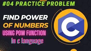 How To Calculate Power Of Number In C | C Program To Calculate The Power Of Number