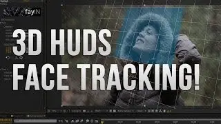 AE │fayIN Tracking Tutorials - 02 - Advanced 3D HUD Tracking!