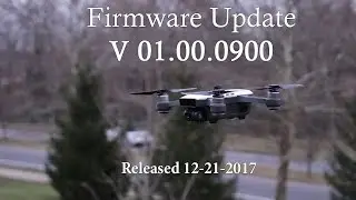 DJI Spark Firmware V 01.00.0900 | Released 12-21-17