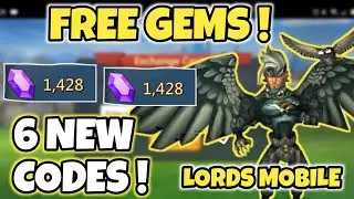 *6 New Codes* Lords Mobile Codes || Lords Mobile Redeem Codes 2022