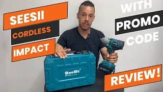 SeeSii Electric power Wrench impact Gun with 800N.M 590Lbs 1/2 inch Review with Discount promo Code!