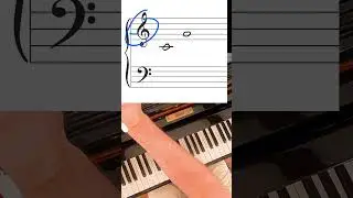 Master the Grand Staff in Minutes With This Simple Piano Hack! 🎹✨ #shorts #pianotutorial