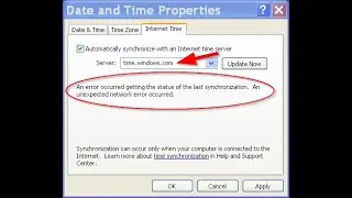 FIX: Time synchronization failed with time.windows.com