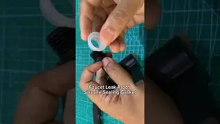 How to Install Faucet Leak-Proof Silicone Sealing Gasket #gaskets