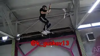 трюки на самокате Гуськов Кирилл @k_guskov13 x Rampstroy House skatepark