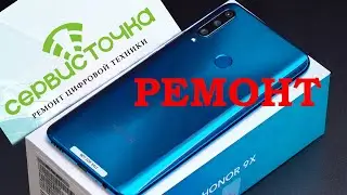 Honor 9X Premium (STK-LX1). Замена дисплея и динамика. Утопленник.