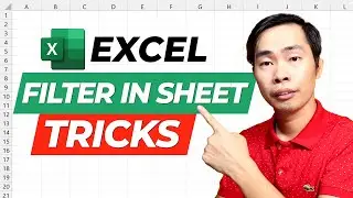 How to Filter in Excel Sheet - How to Create Drop Down Filter in Excel