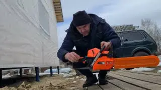 Самая дешевая бензопила PATRIOT