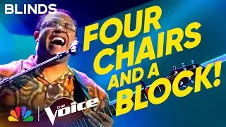 NOIVAS Powerful Performance of A Change Is Gonna Come | The Voice Blind Auditions | NBC