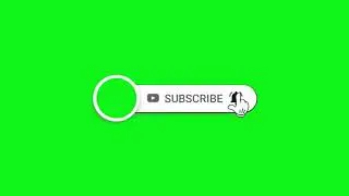 New subscribe button and bell icon green screen | green screen subscribe button HD GREEN PH