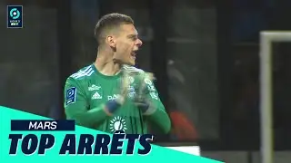 Top arrêts Ligue 2 BKT - Mars (saison 2021/2022)