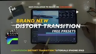 lumafusion Distort Transition tutorial by switch to i - free lumafusion transition preset