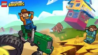 РАЗБЛОКИРОВАЛ НОВУЮ КАРТУ! ПРОХОЖДЕНИЕ МИССИЙ НА РАЗНЫХ ТАЧКАХ в игре Lego Hill Climb Adventures