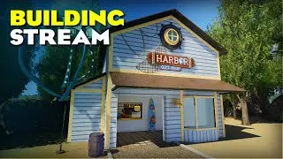 🔴Building a Harbor Gift Shop in Planet Coaster 2