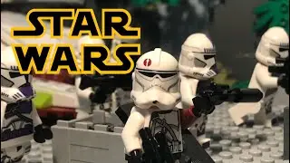 LEGO Star Wars: A 187th Legion Battle (Stop motion)