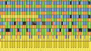 [Black MIDI] Synthesia - Kazan Challenge 2.66 million notes ~ TheSuperMarioBros2