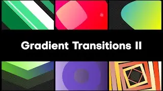 Gradient Transitions II – After Effects, Premiere Pro and FCPX Template