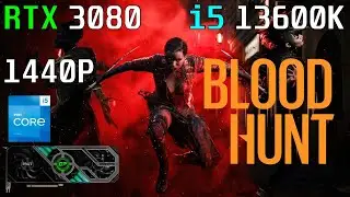 Vampire The Masquerade Bloodhunt RTX 3080 & 13600K 5.1GHz - High - Native 1440P