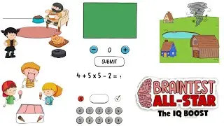 Brain test all star level 371-375