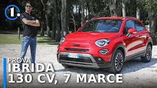 FIAT 500X HYBRID (2022) | Quanto va in elettrico per CONSUMARE MENO benzina?