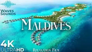 Maldives • 4K Nature Relaxation Film with Healing Island and Relaxing Music