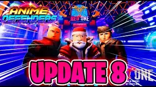 🎅TODO SOBRE LA NUEVA UPDATE 8🎄en ANIME DEFENDERS #roblox