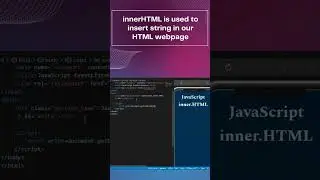 JAVASCRIPT innerHTML | Tutorial 